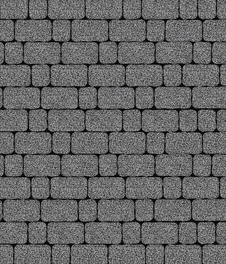 Тротуарная плитка АРЕНА - Гранит серый с черным