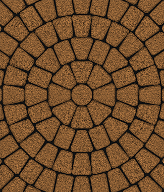 Тротуарная плитка КЛАССИКО - Гранит Оранжевый, комплект из 3 видов плит