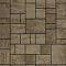 Тротуарная плитка МЮНХЕН - Листопад гладкий Старый замок, комплект из 4 видов плит