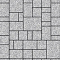 Тротуарная плитка МЮНХЕН - Стоунмикс Белый с черным, комплект из 4 видов плит
