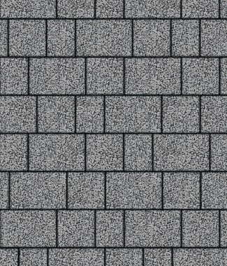 Тротуарная плитка УРИКО - Гранит серый с черным