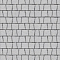 Тротуарная плитка АНТИК - Стандарт Белый, комплект из 5 видов плит