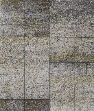Тротуарная плитка Грандо - Искусственный камень Габбро, комплект из 4 видов плит