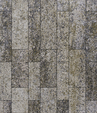 Тротуарная плитка ПАРКЕТ - Искусственный камень Габбро, комплект из 4 видов плит