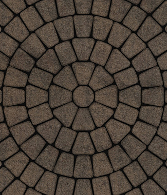 Тротуарная плитка КЛАССИКО - Листопад гранит Шелковица, комплект из 3 видов плит