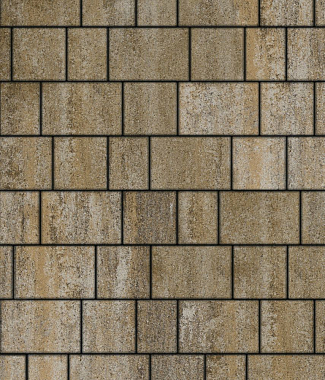 Тротуарная плитка УРИКО - Искусственный камень Доломит, комплект из 3 видов плит