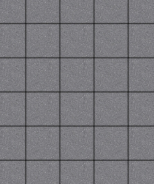 Тротуарная плитка КВАДРАТ - Стандарт Серый