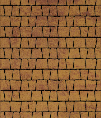 Тротуарная плитка АНТИК - Листопад гладкий Каир, комплект из 5 видов плит