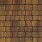 Тротуарная плитка КЛАССИКО - Листопад гладкий Осень, комплект из 2 видов плит