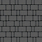 Тротуарная плитка КЛАССИКО - Стандарт Серый, комплект из 3 видов плит