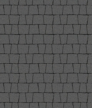 Тротуарная плитка АНТИК - Стандарт Серый, комплект из 5 видов плит