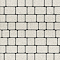 Тротуарная плитка КЛАССИКО - Гранит Белый, комплект из 2 видов плит