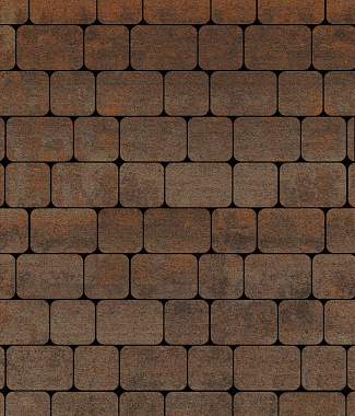 Тротуарная плитка КЛАССИКО - Листопад гранит Клен, комплект из 2 видов плит