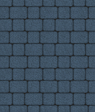 Тротуарная плитка КЛАССИКО - Гранит Синий, комплект из 2 видов плит