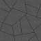 Тротуарная плитка ОРИГАМИ - Гранит Серый, комплект из 6 видов плит