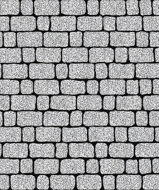 Тротуарная плитка АРЕНА - Стоунмикс Бело-черный