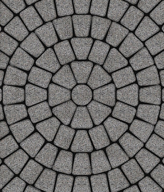 Тротуарная плитка КЛАССИКО - Стоунмикс Кремовый с черным, комплект из 3 видов плит