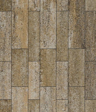 Тротуарная плитка ПАРКЕТ - Искусственный камень Доломит, комплект из 4 видов плит