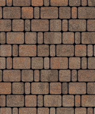 Тротуарная плитка КЛАССИКО - Листопад гранит Клен, комплект из 3 видов плит
