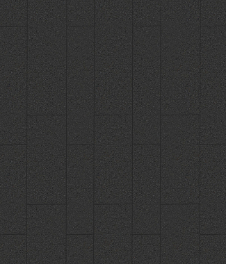 Тротуарная плитка ПАРКЕТ - Стандарт Черный, комплект из 4 видов плит