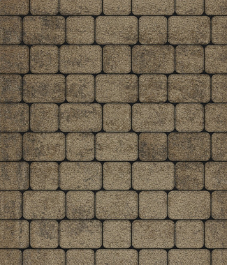 Тротуарная плитка КЛАССИКО - Листопад гранит Старый замок, комплект из 2 видов плит