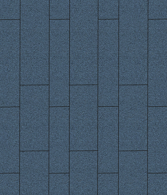 Тротуарная плитка ПАРКЕТ - Гранит Синий, комплект из 4 видов плит