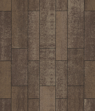 Тротуарная плитка ПАРКЕТ - Листопад гранит Хаски, комплект из 4 видов плит