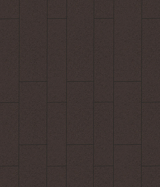 Тротуарная плитка ПАРКЕТ - Стандарт Коричневый, комплект из 4 видов плит
