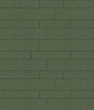 Тротуарная плитка ПАРКЕТ - Гранит Зеленый, комплект из 6 видов плит