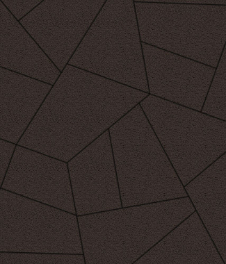 Тротуарная плитка ОРИГАМИ - Гранит Коричневый, комплект из 6 видов плит