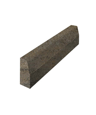 Бордюр дорожный Искусственный камень Базальт полный прокрас