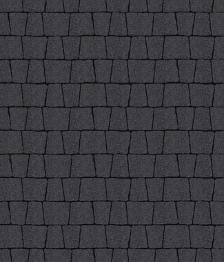 Тротуарная плитка АНТИК - Стоунмикс Черный, комплект из 5 видов плит