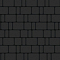 Тротуарная плитка КЛАССИКО - Стандарт Черный, комплект из 3 видов плит