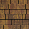 Тротуарная плитка СТАРЫЙ ГОРОД - Листопад гладкий Осень, комплект из 3 видов плит