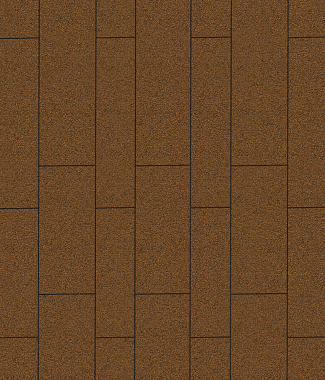 Тротуарная плитка ПАРКЕТ - Гранит Оранжевый, комплект из 4 видов плит
