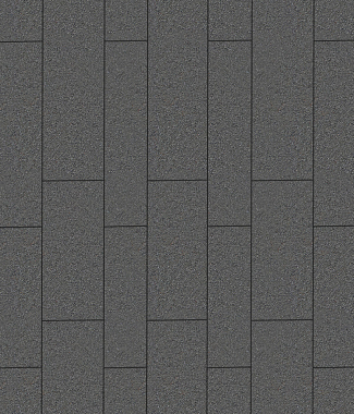 Тротуарная плитка ПАРКЕТ - Стандарт Серый, комплект из 4 видов плит