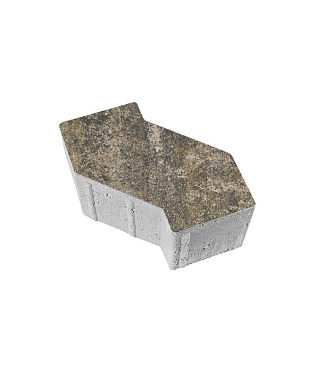 Тротуарная плитка S-ФОРМА - Искусственный камень Базальт