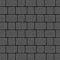 Тротуарная плитка КЛАССИКО - Гранит Серый, комплект из 2 видов плит