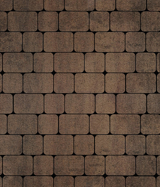Тротуарная плитка КЛАССИКО - Листопад гранит Шелковица, комплект из 2 видов плит