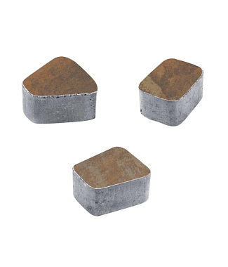 Тротуарная плитка КЛАССИКО - Листопад гладкий Клен, комплект из 3 видов плит