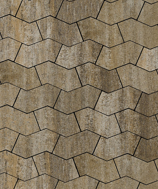 Тротуарная плитка S-ФОРМА - Искусственный камень Доломит