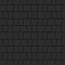 Тротуарная плитка АНТИК - Стандарт Черный, комплект из 5 видов плит