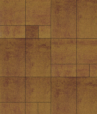 Тротуарная плитка Грандо - Листопад гранит Каир, комплект из 4 видов плит
