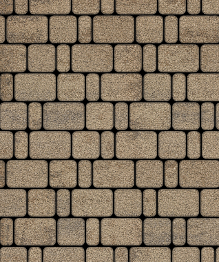 Тротуарная плитка КЛАССИКО - Листопад гранит Старый замок, комплект из 3 видов плит
