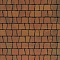 Тротуарная плитка АНТИК - Листопад гладкий Арабская ночь, комплект из 5 видов плит