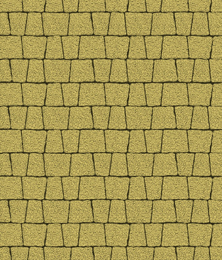 Тротуарная плитка АНТИК - Гранит Желтый, комплект из 5 видов плит