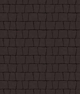 Тротуарная плитка АНТИК - Стандарт Коричневый, комплект из 5 видов плит