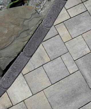 Тротуарная плитка МЮНХЕН - Искусственный камень Доломит, комплект из 4 видов плит