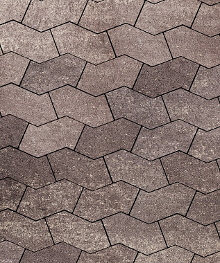 Тротуарная плитка S-ФОРМА - Искусственный камень Плитняк