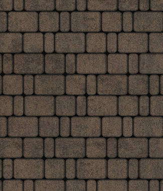 Тротуарная плитка КЛАССИКО - Листопад гранит Шелковица, комплект из 3 видов плит